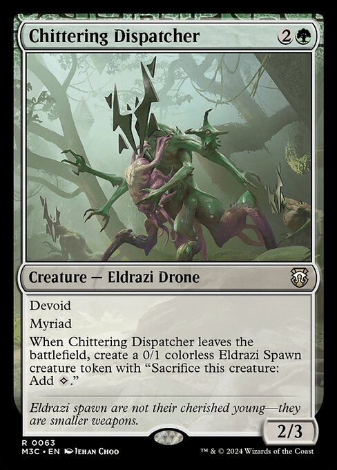 Chittering Dispatcher - Commander: Modern Horizons 3 - #63