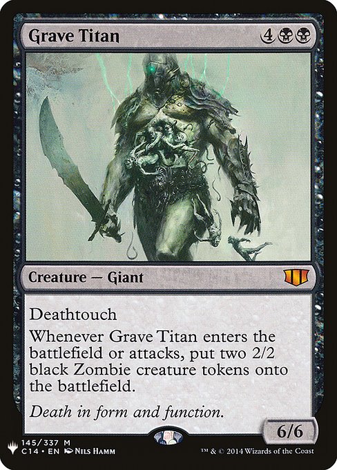 Grave Titan - The List Reprints - #C14-145