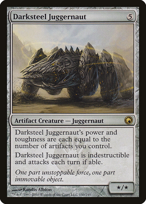 Darksteel Juggernaut - Scars of Mirrodin - #150