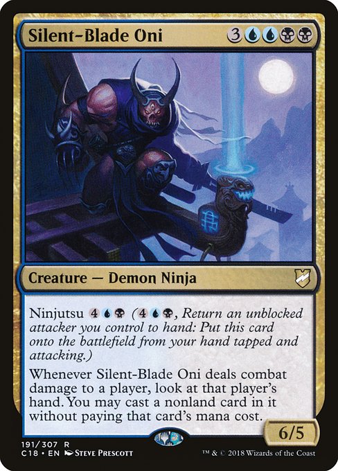 Silent-Blade Oni - Commander 2018 - #191