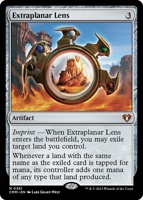 Extraplanar Lens - Commander Masters - #381