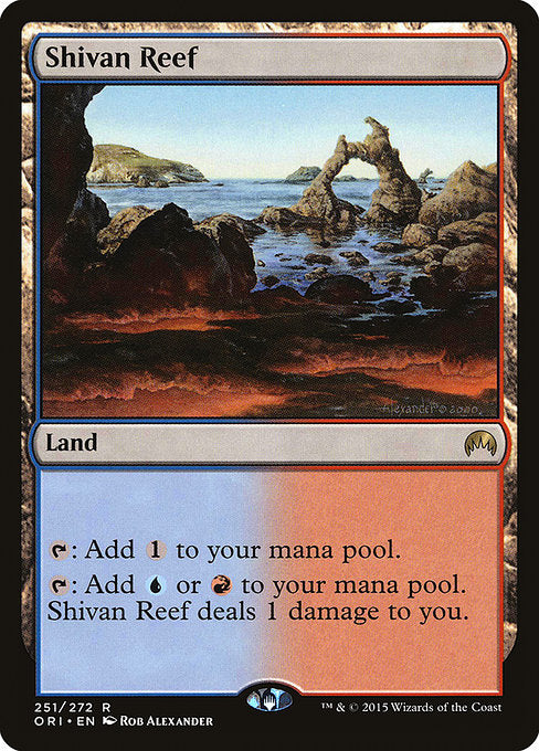 Shivan Reef - Magic Origins - #251
