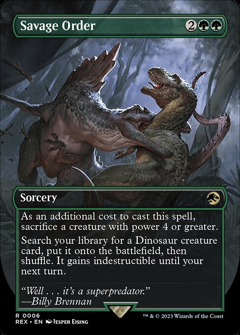 Savage Order - Universes Beyond: Jurassic World Collection - #6