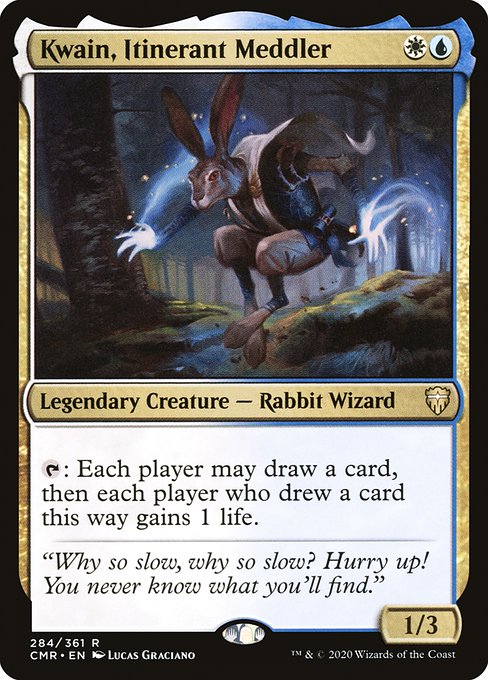 Kwain, Itinerant Meddler - Commander Legends - #284