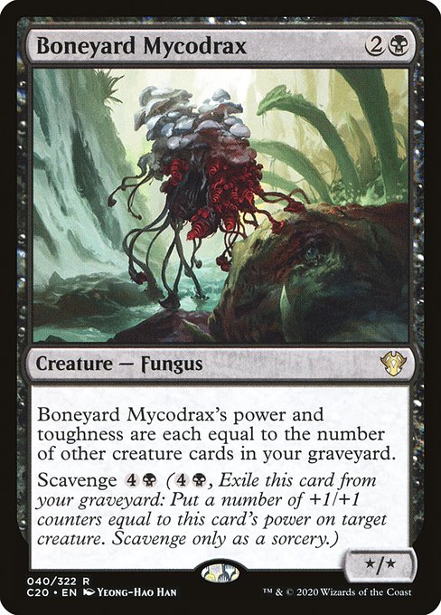 Boneyard Mycodrax - Commander 2020 - #40