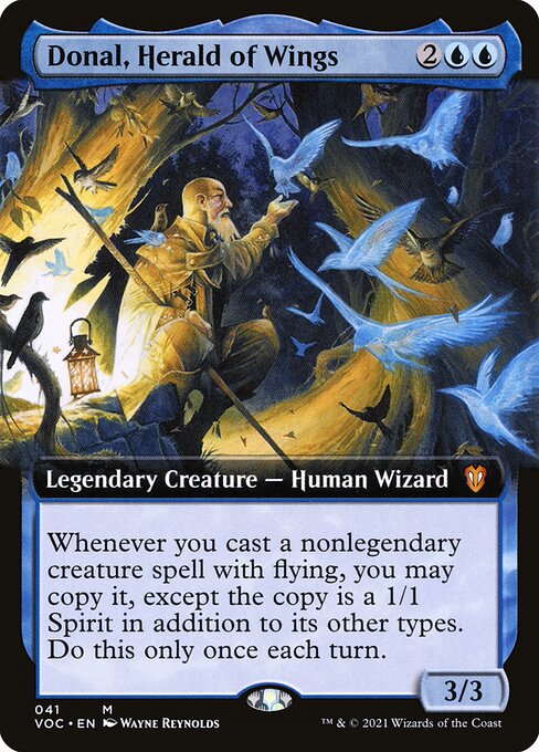 Donal, Herald of Wings - Commander: Innistrad: Crimson Vow - #41