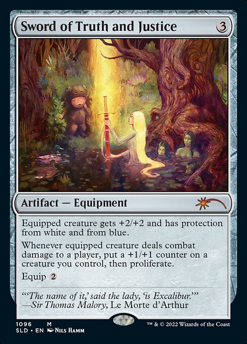 Sword of Truth and Justice - Secret Lair Drop Series - #1096