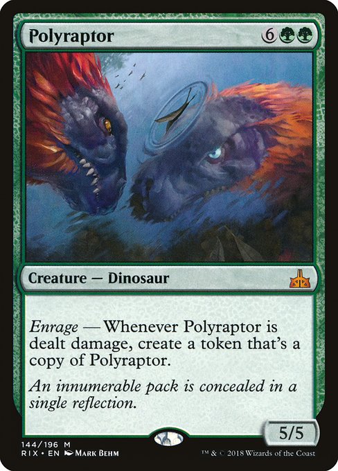 Polyraptor - Rivals of Ixalan - #144