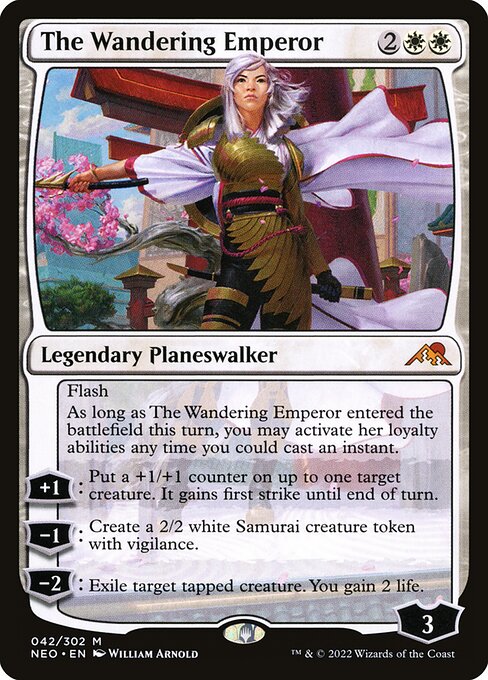 The Wandering Emperor - Kamigawa: Neon Dynasty - #42