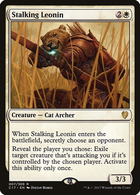 Stalking Leonin - Commander 2017 - #7