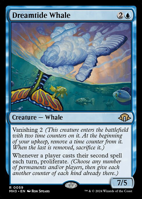 Dreamtide Whale - Modern Horizons 3 - #59
