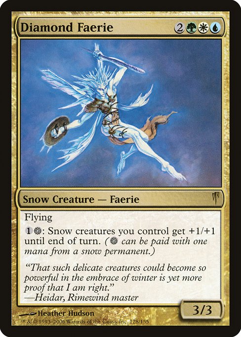 Diamond Faerie - Coldsnap - #128