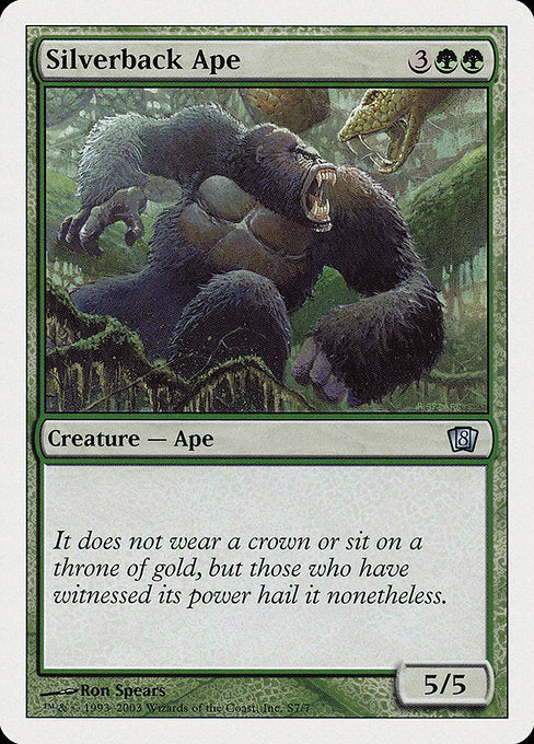 Silverback Ape - 8th Edition - #S7