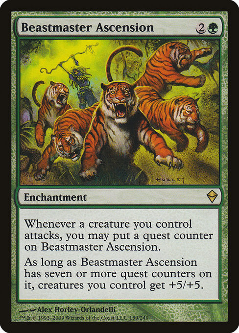 Beastmaster Ascension - Zendikar - #159