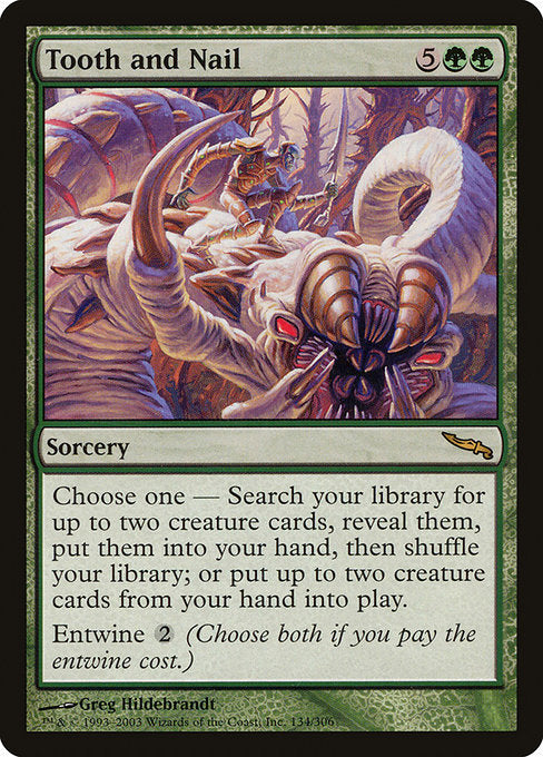 Tooth and Nail - Mirrodin - #134