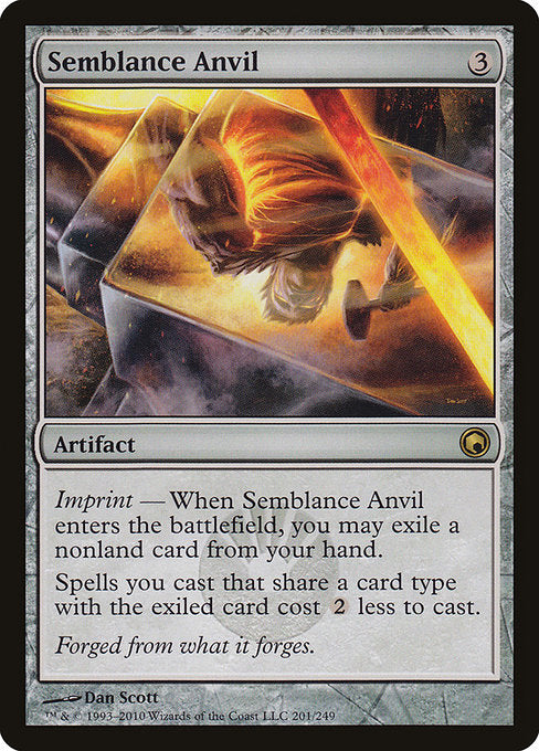 Semblance Anvil - Scars of Mirrodin - #201