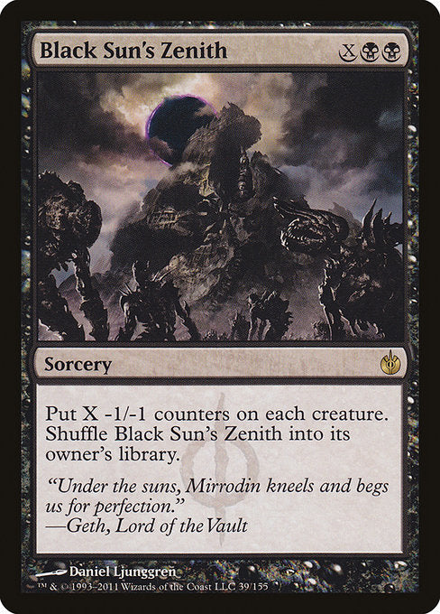 Black Sun's Zenith - Mirrodin Besieged - #39