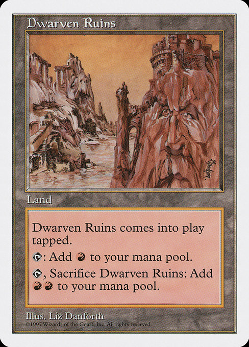 Dwarven Ruins - Fifth Edition - #415