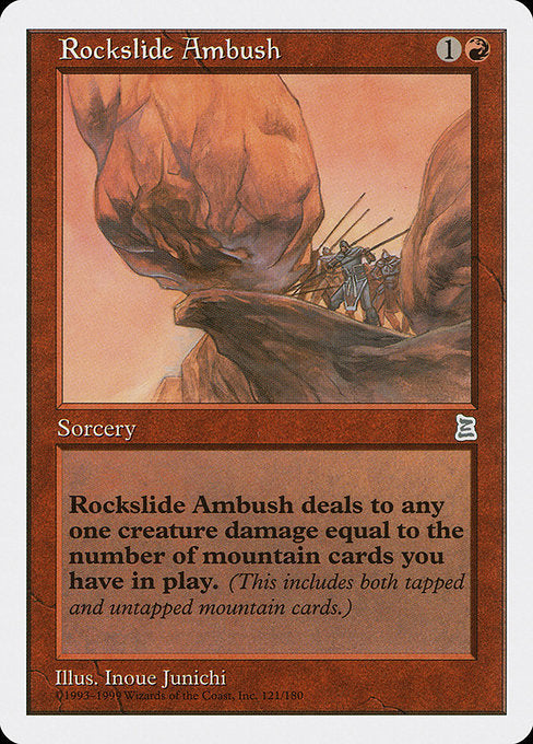 Rockslide Ambush - Portal Three Kingdoms - #121