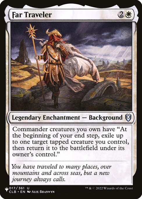 Far Traveler - The List Reprints - #CLB-17