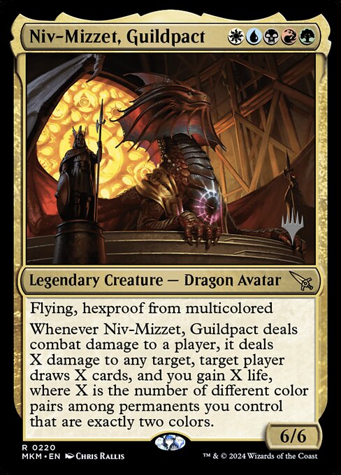 Niv-Mizzet, Guildpact - Promo Pack: Murders at Karlov Manor - #220p