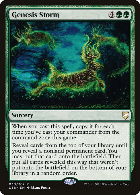 Genesis Storm - Commander 2018 - #30