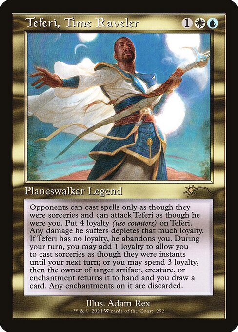 Teferi, Time Raveler - Secret Lair Drop Series - #252