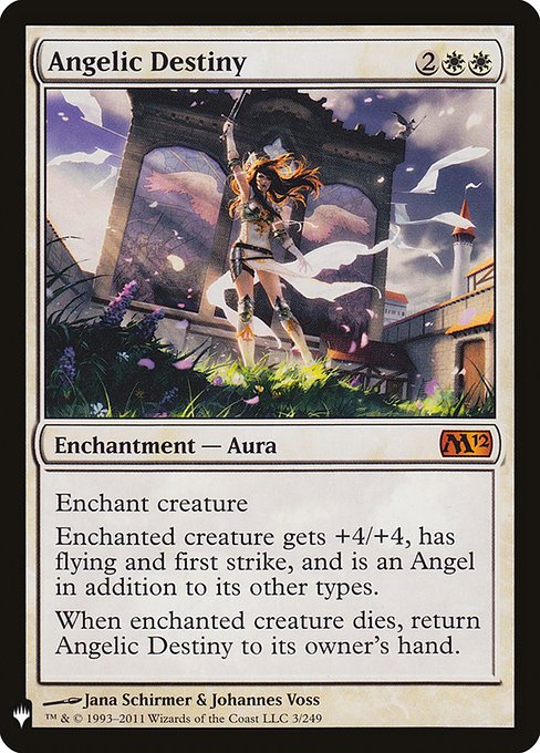 Angelic Destiny - The List Reprints - #M12-3