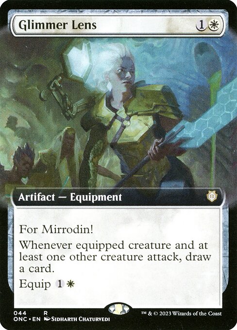 Glimmer Lens - Commander: Phyrexia: All Will Be One - #44