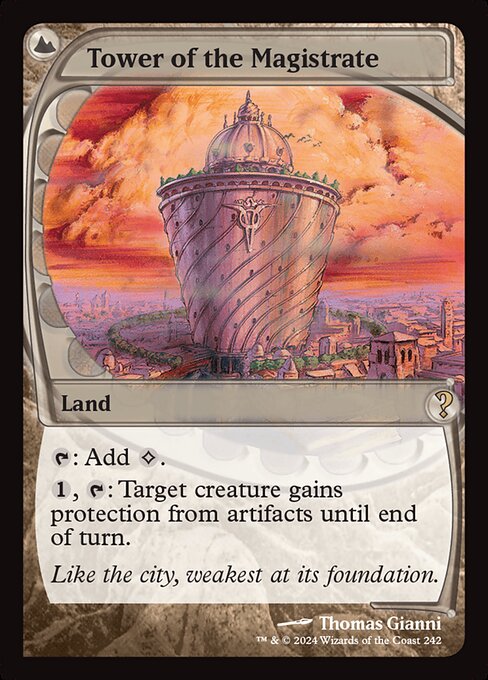 Tower of the Magistrate - Mystery Booster 2 - #242