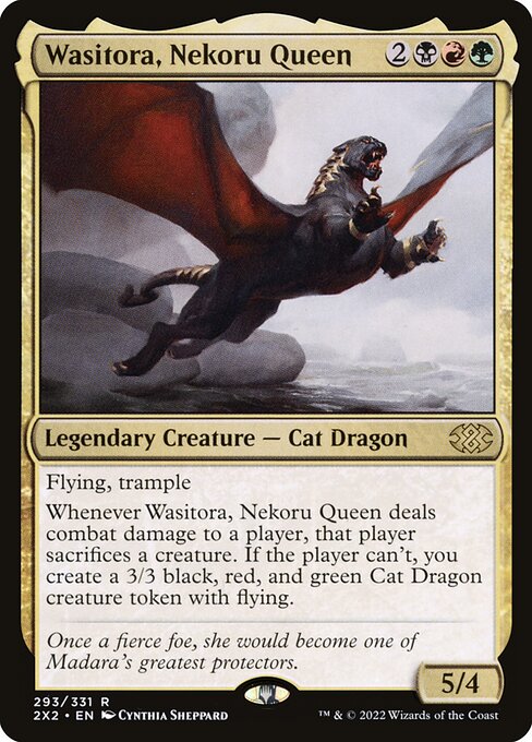 Wasitora, Nekoru Queen - Double Masters 2022 - #293