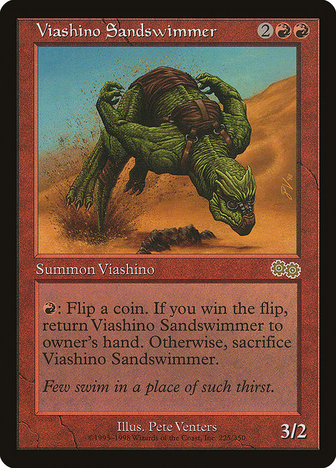 Viashino Sandswimmer - Urza's Saga - #225