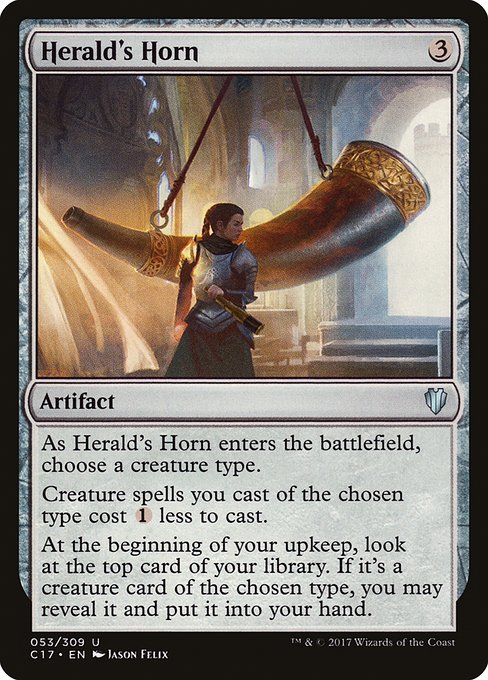 Herald's Horn - Commander 2017 - #53