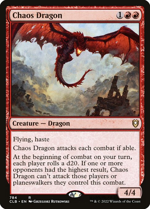 Chaos Dragon - Commander Legends: Battle for Baldur's Gate - #784