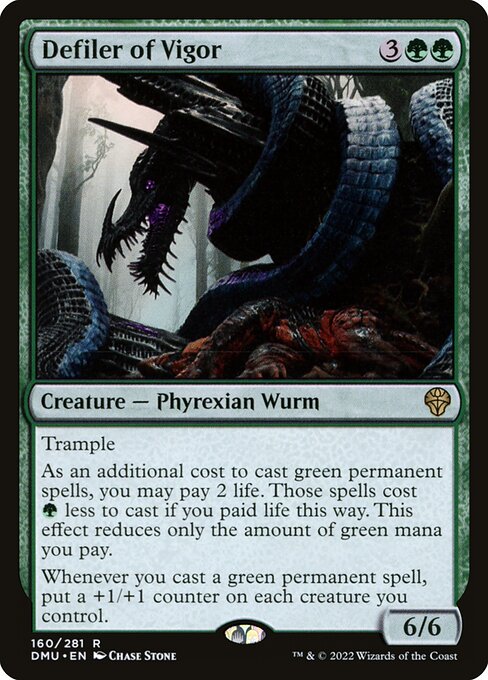 Defiler of Vigor - Dominaria United - #160