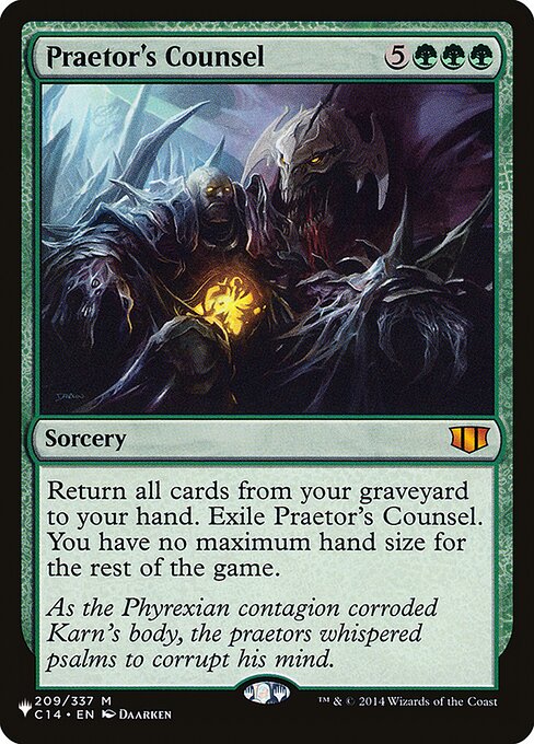 Praetor's Counsel - The List Reprints - #C14-209