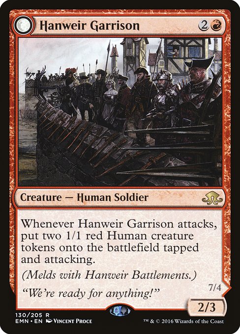 Hanweir Garrison - Eldritch Moon - #130a