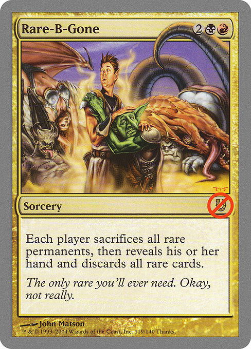 Rare-B-Gone - Unhinged - #119