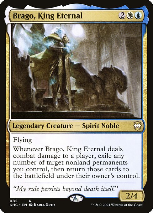 Brago, King Eternal - Commander: Kaldheim - #82