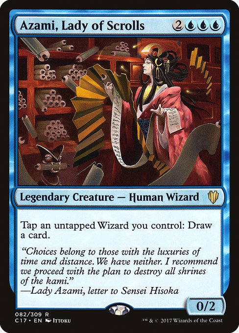 Azami, Lady of Scrolls - Commander 2017 - #82