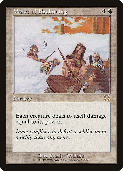 Wave of Reckoning - Mercadian Masques - #56