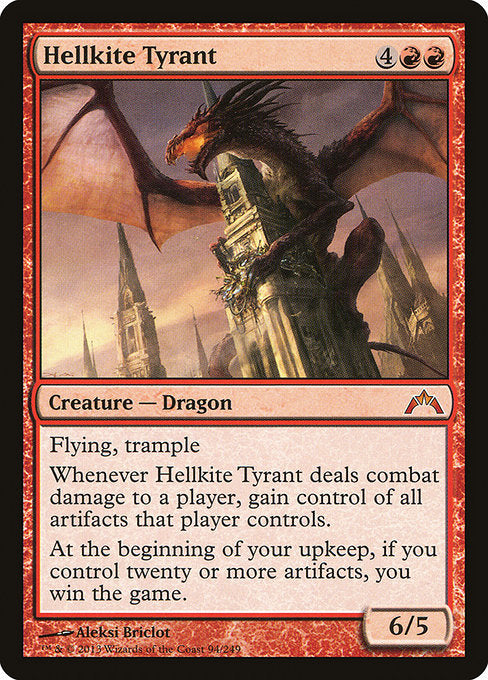 Hellkite Tyrant - Gatecrash - #94