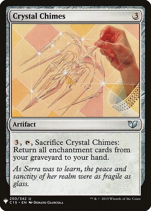 Crystal Chimes - The List Reprints - #C15-250