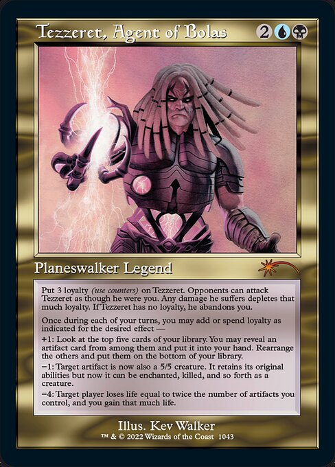 Tezzeret, Agent of Bolas - Secret Lair Drop Series - #1043
