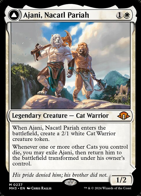 Ajani, Nacatl Pariah - Modern Horizons 3 - #237