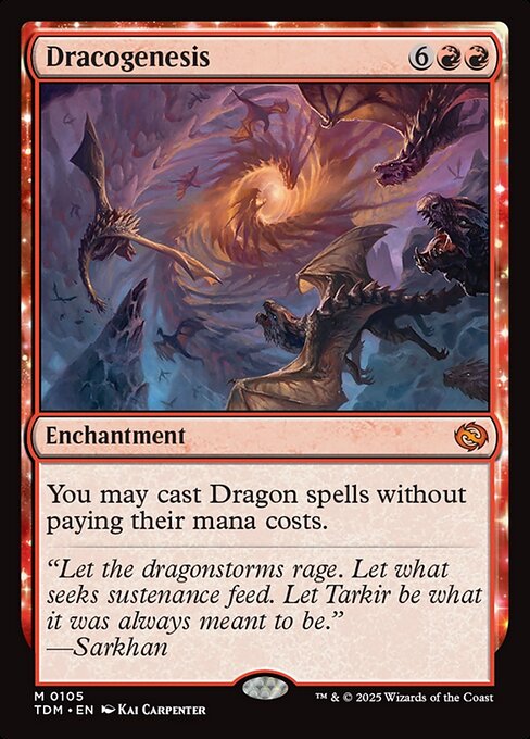 Dracogenesis - Tarkir: Dragonstorm - #105