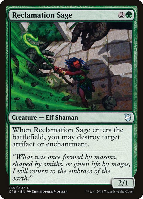 Reclamation Sage - Commander 2018 - #159