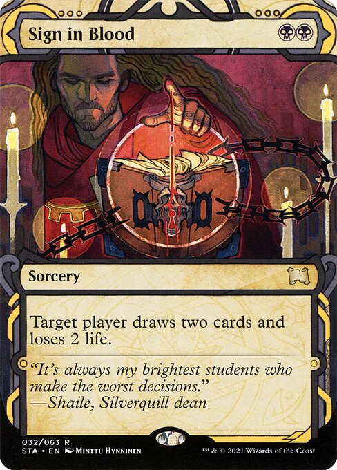 Sign in Blood - Strixhaven: Mystical Archives - #32