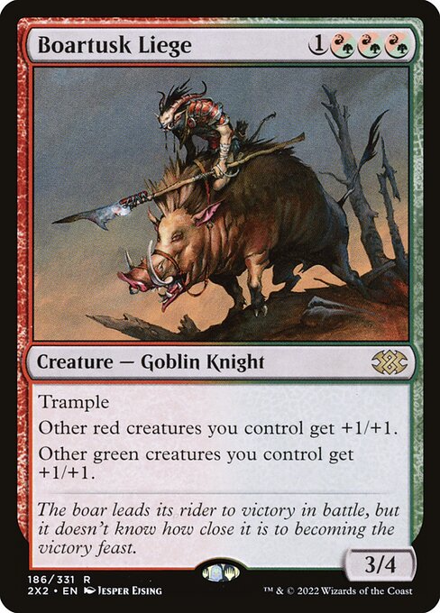 Boartusk Liege - Double Masters 2022 - #186