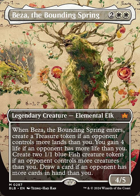 Beza, the Bounding Spring - Bloomburrow - #287
